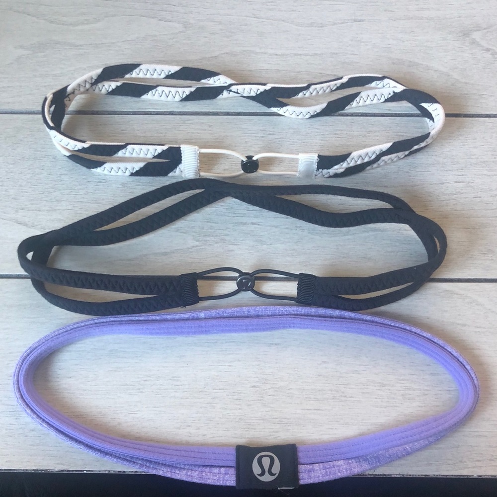 3 Lululemon headbands